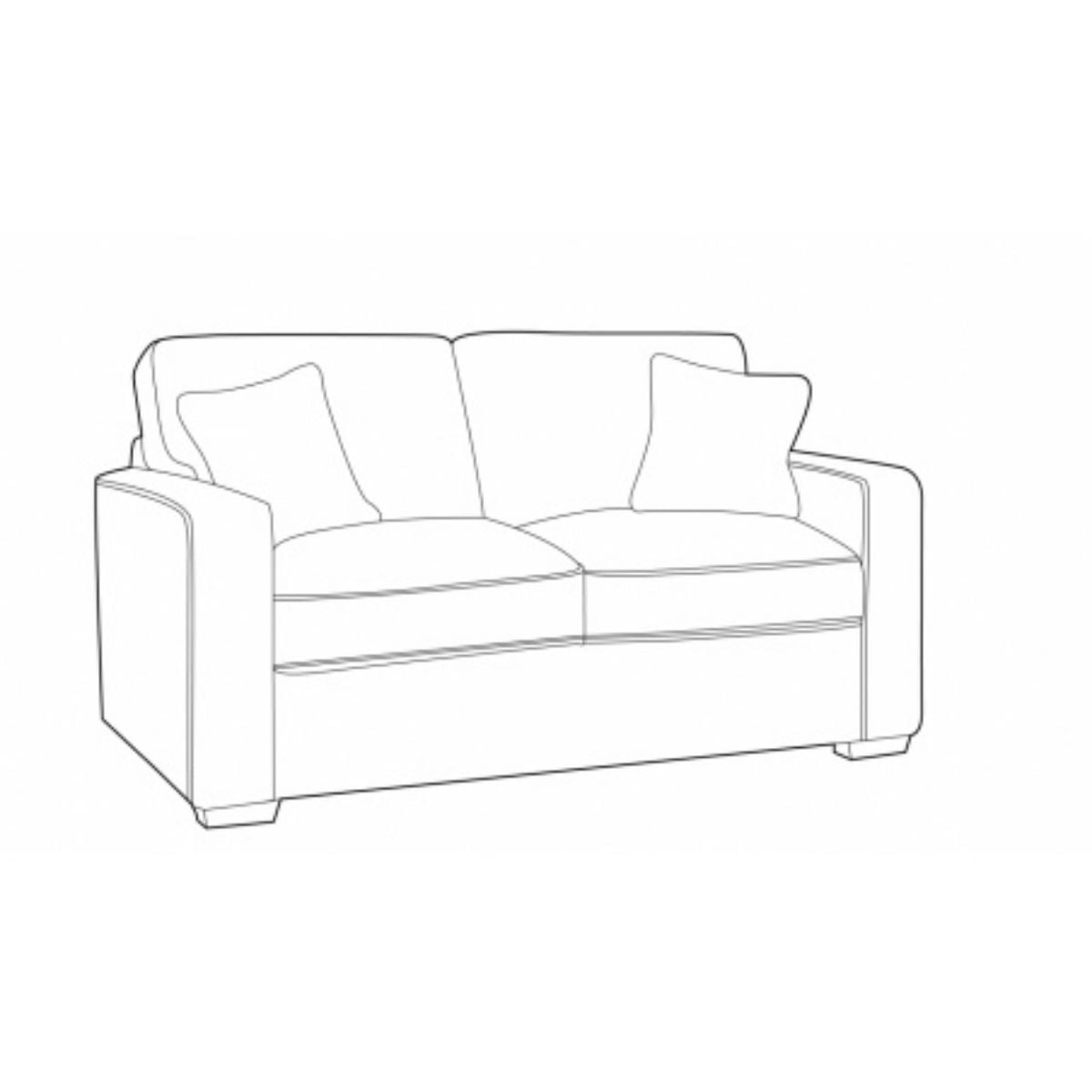 Castille 2 Seater Custom Fabric Sofa