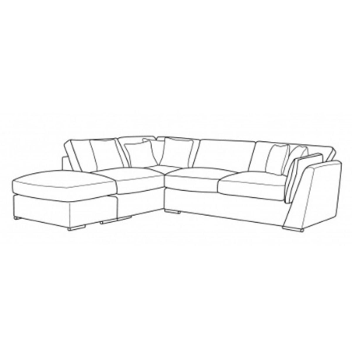 Starr LHF Standard Back Corner Sofa