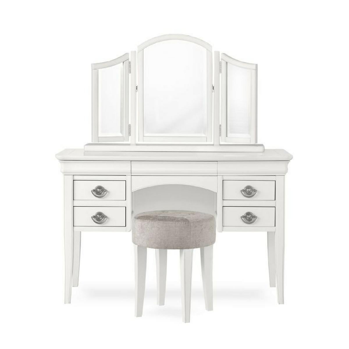 Chanel White Stool
