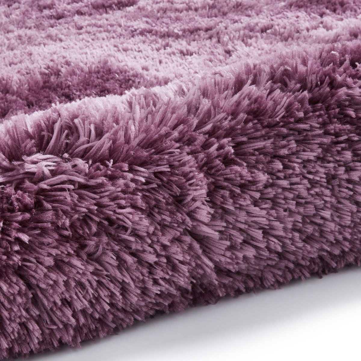 Polar Lavender Light Purple Shag Rug