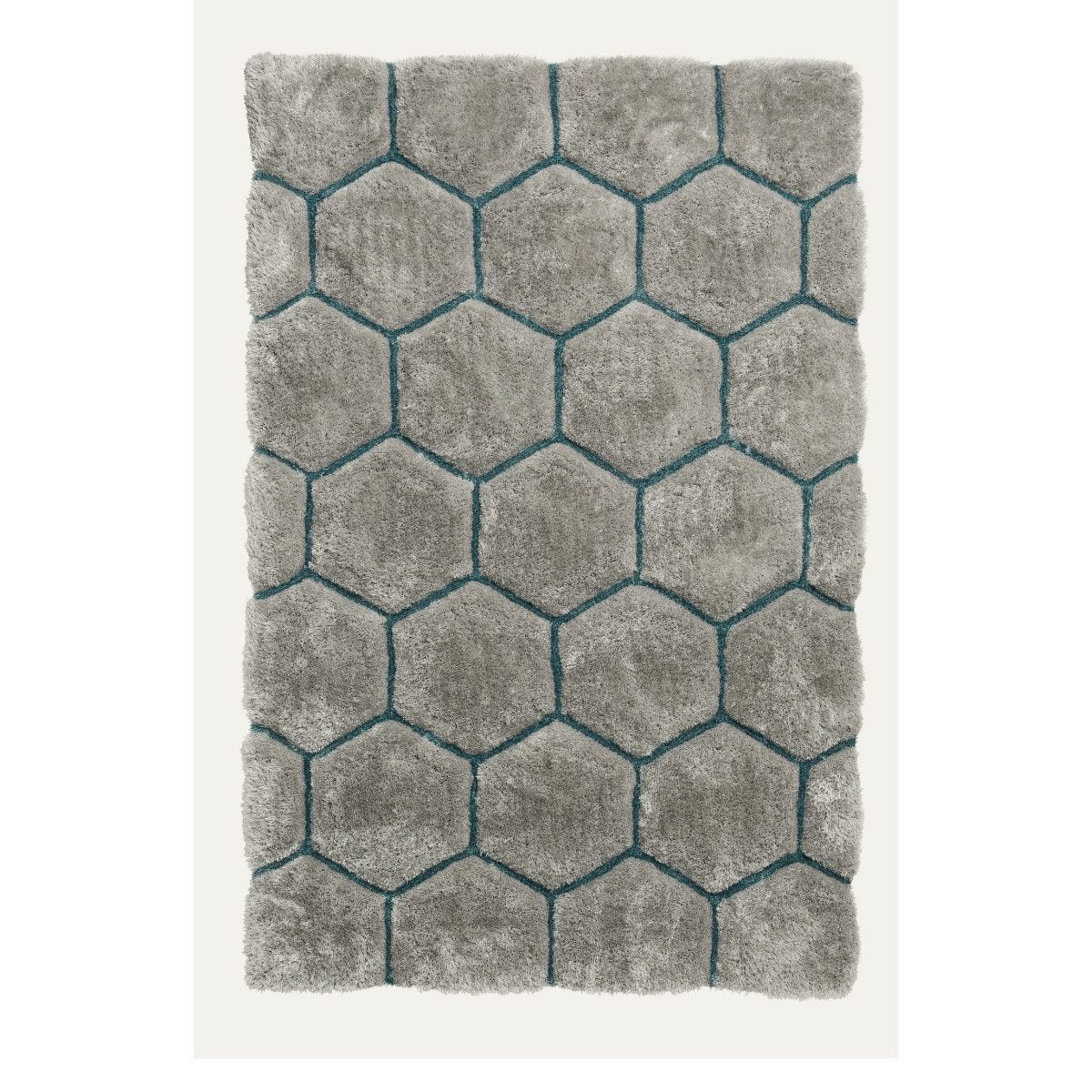 Noble House High Pile Geometric Rug