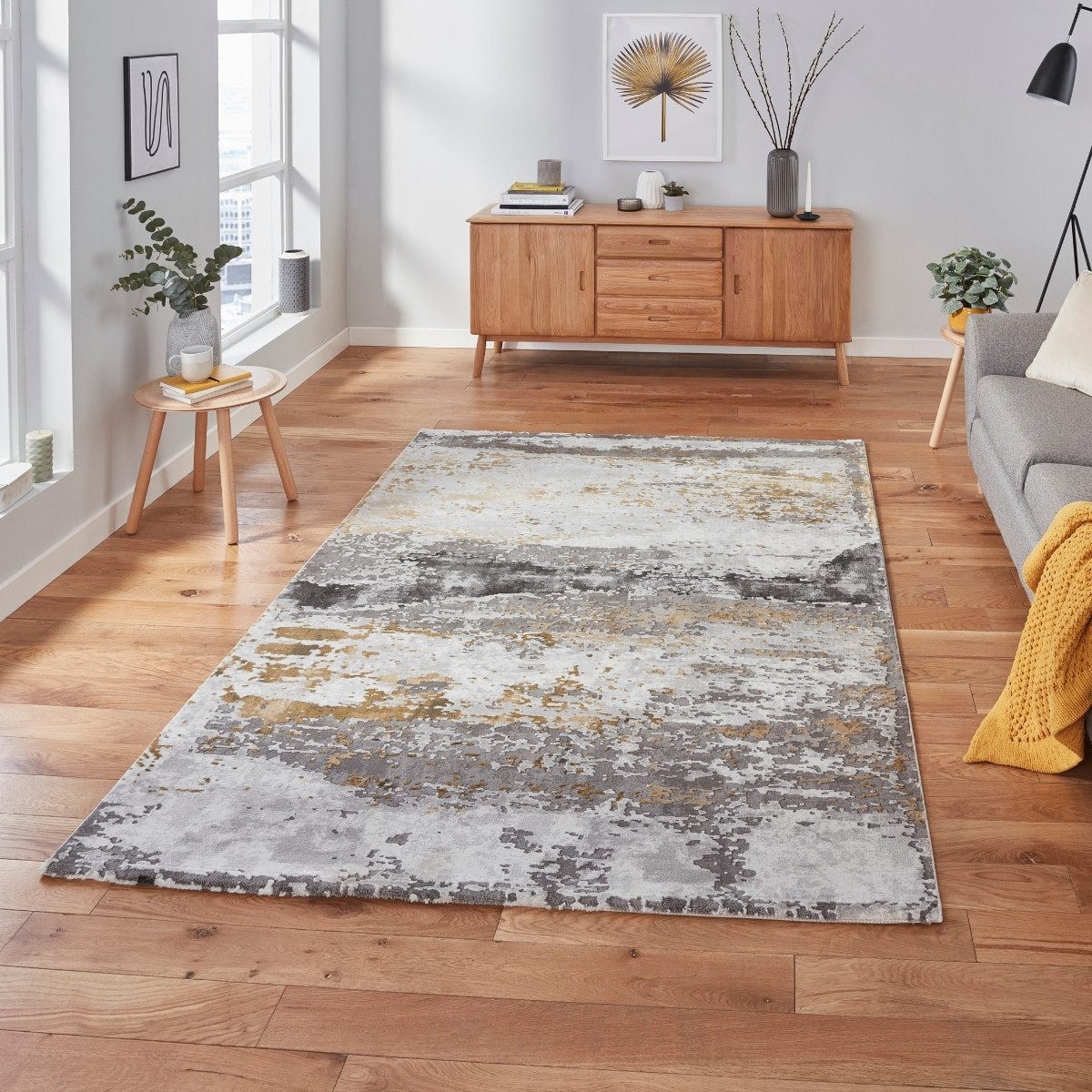 Craft Abstract Textured Area Rug