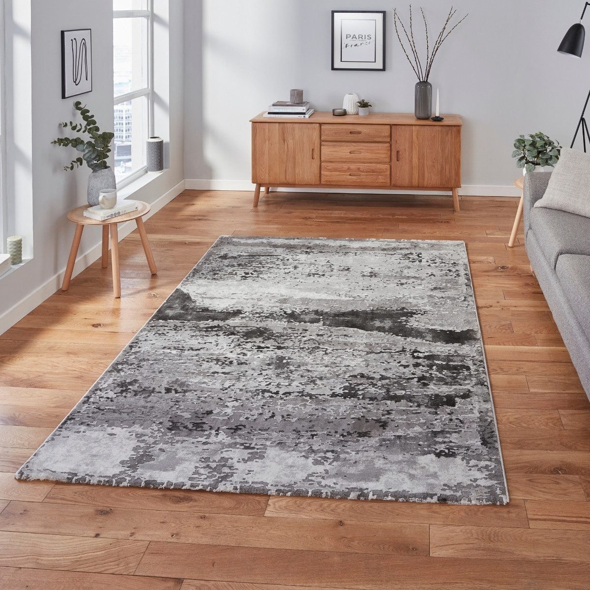 Craft Abstract Textured Area Rug
