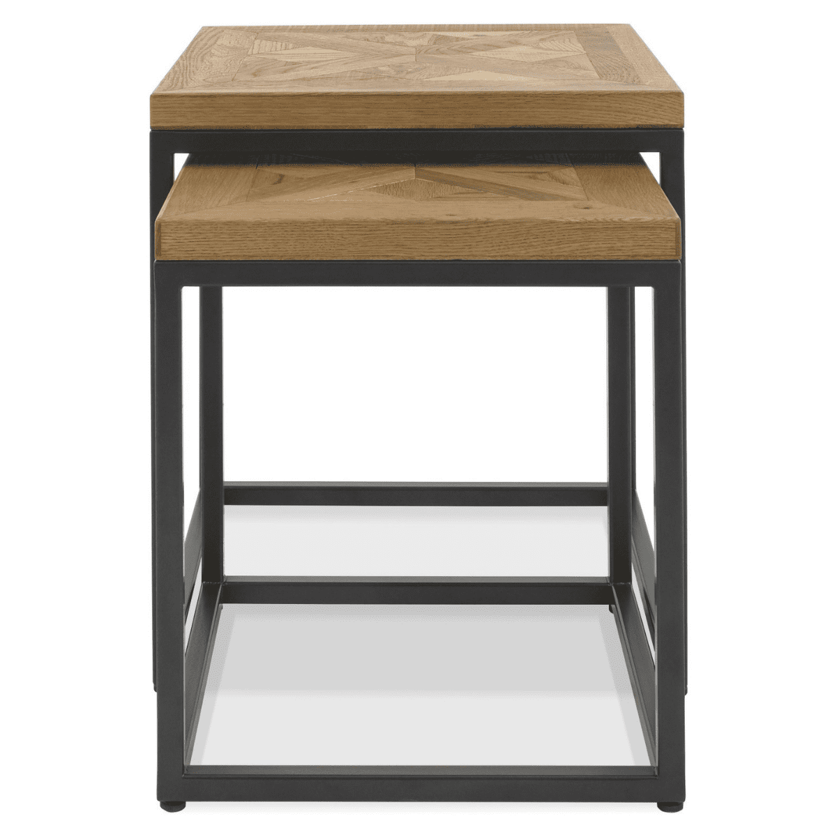 2003-07 - Inishmore Metal and Wood Nest of Tables - 2