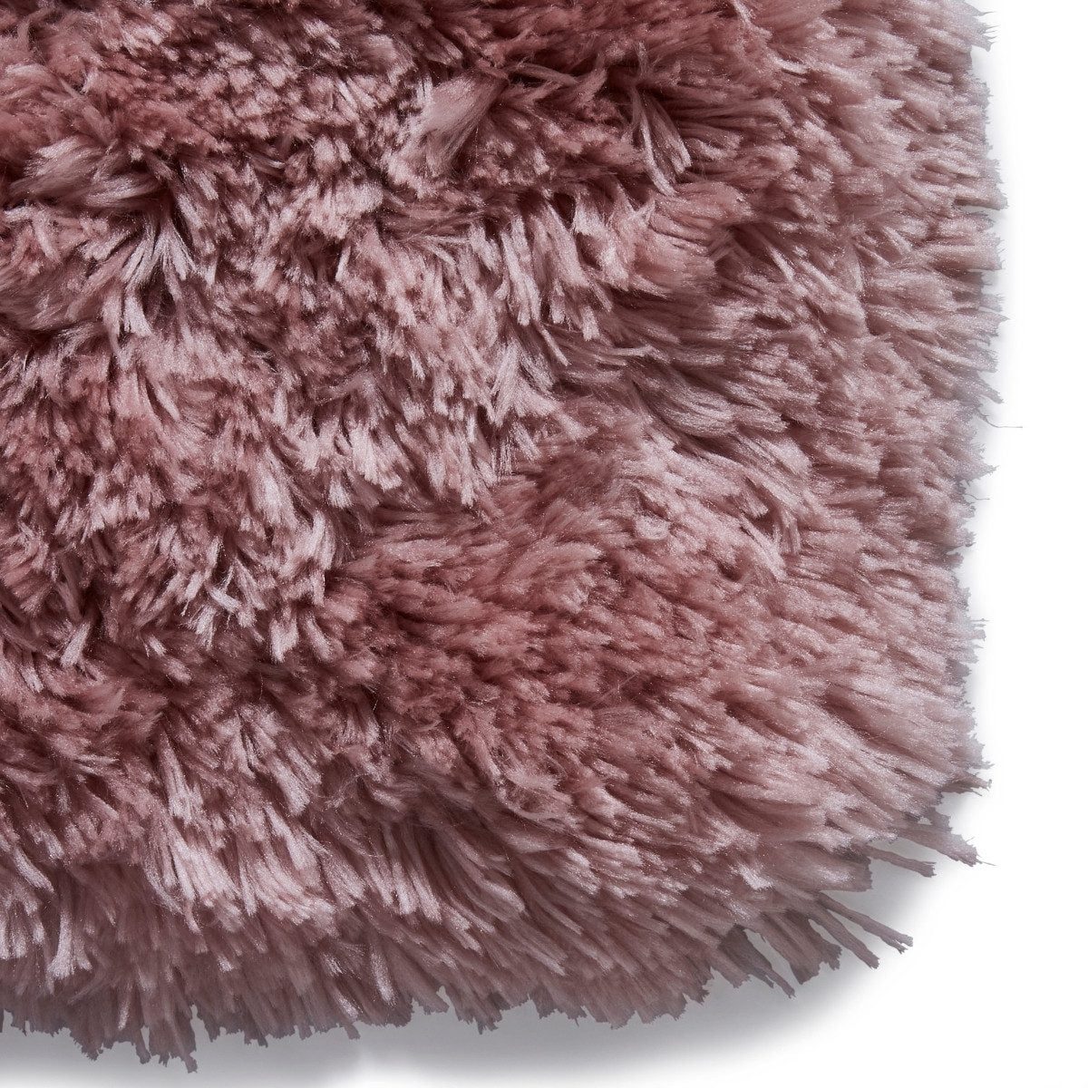 Polar Rose Light Pink Shag Rug