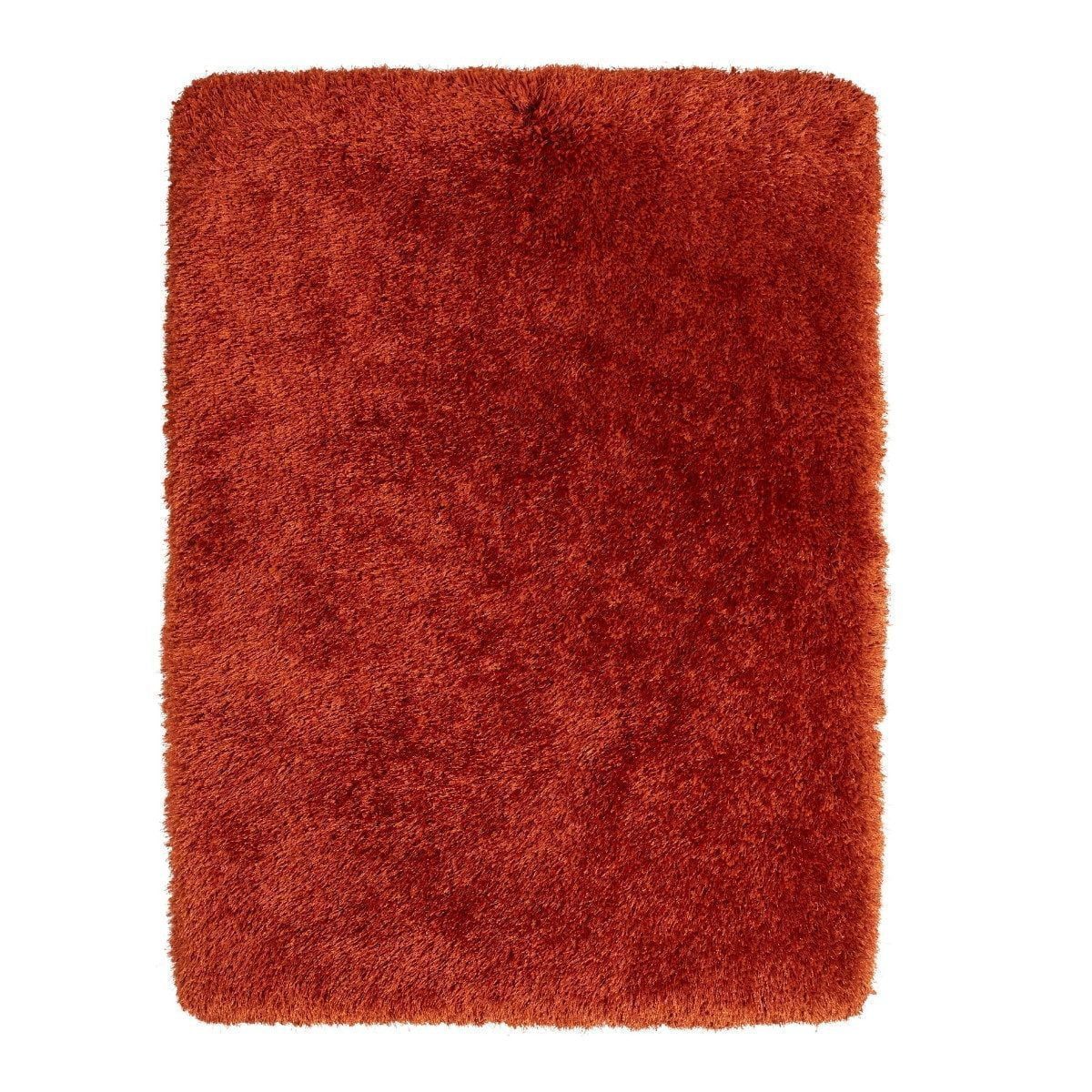 Terracotta Shag Rug