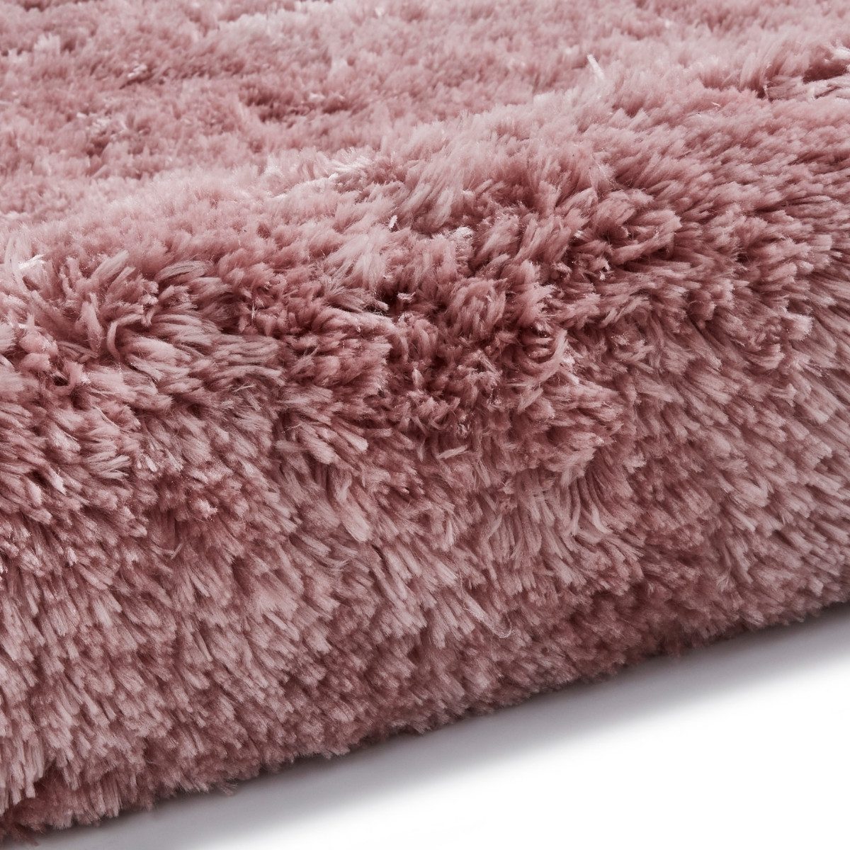 Polar Rose Light Pink Shag Rug