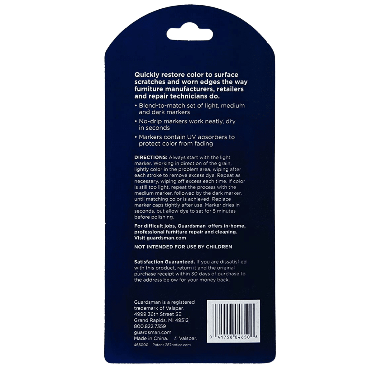 465200 - Guardsman Wood Touch-Up Markers - 3 Colors - 2