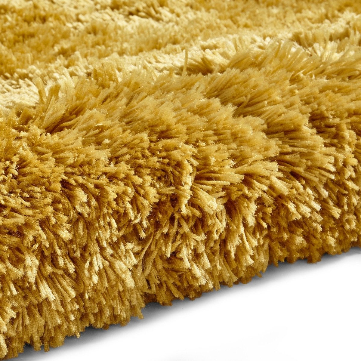 Polar Yellow Shag Rug