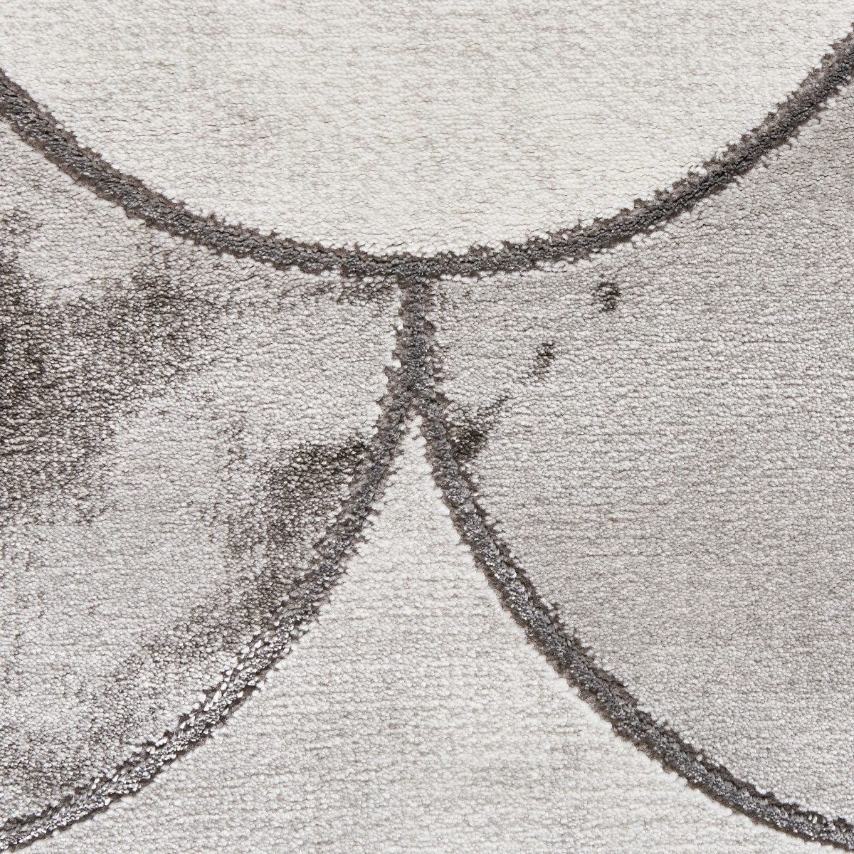 Craft Fish Scale Grey and Silver Rug