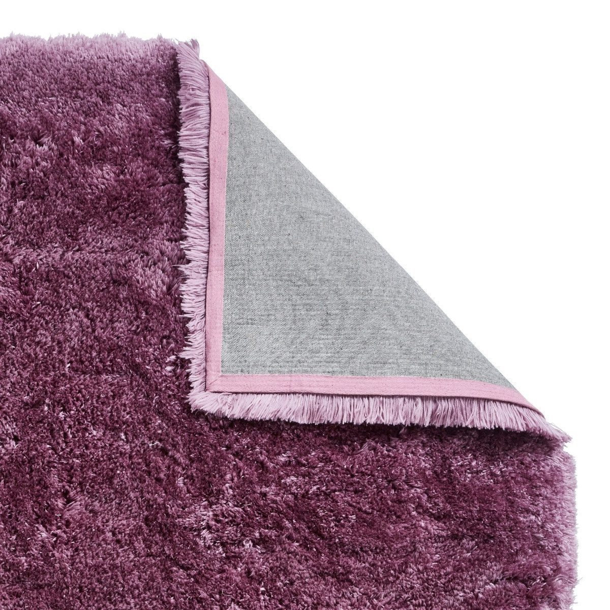 Polar Lavender Light Purple Shag Rug