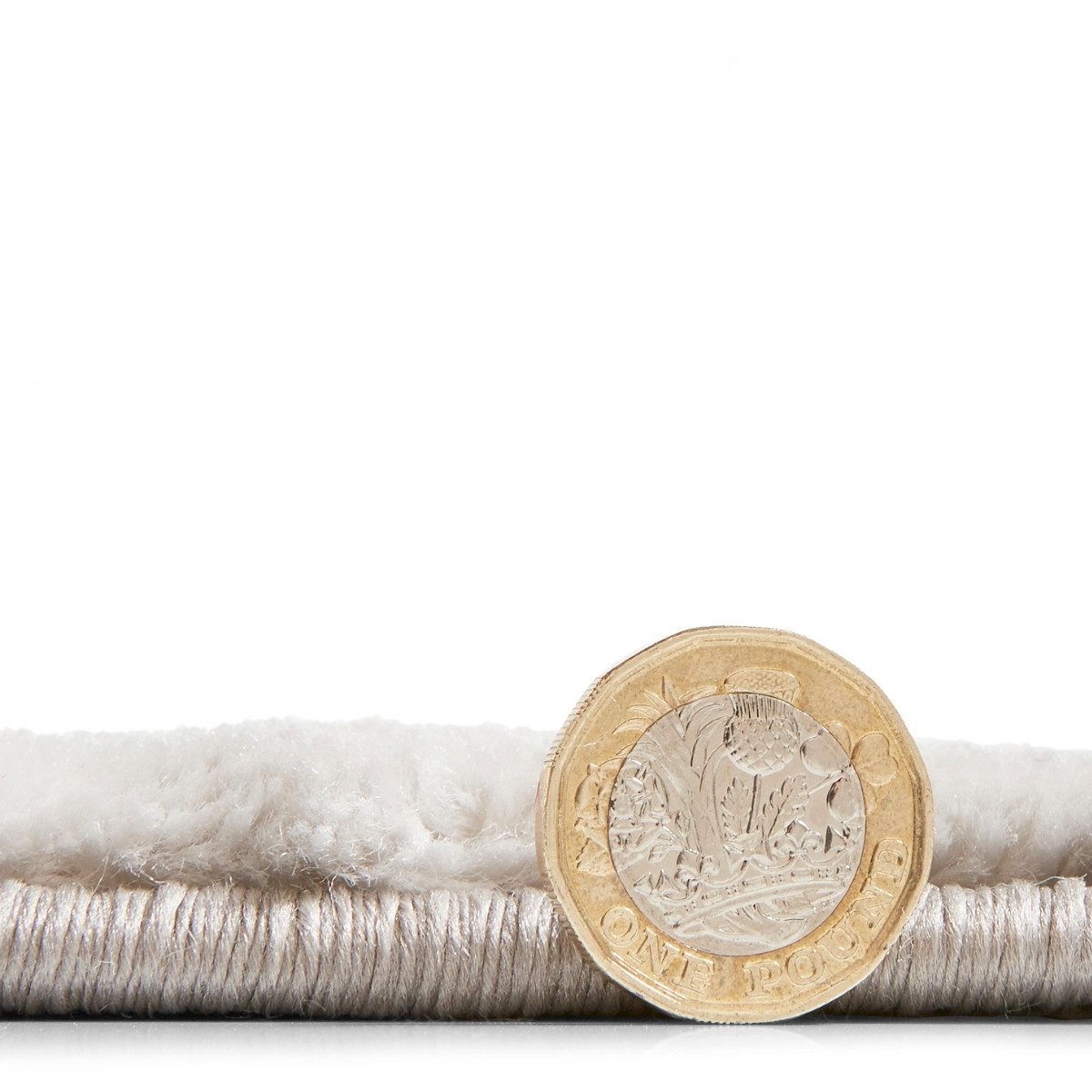 Craft Metallic and Ivory Abstract Rug