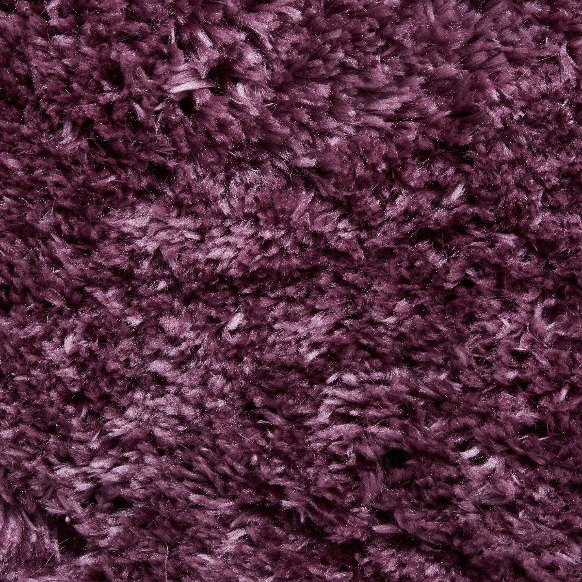 Polar Lavender Light Purple Shag Rug