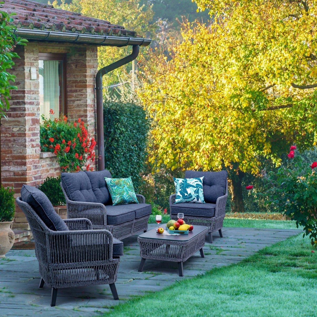 rattan garden furniture