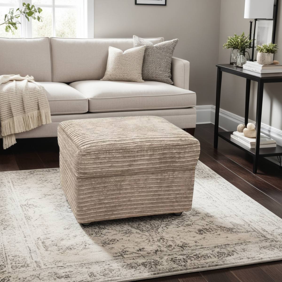 April Storage Footstool