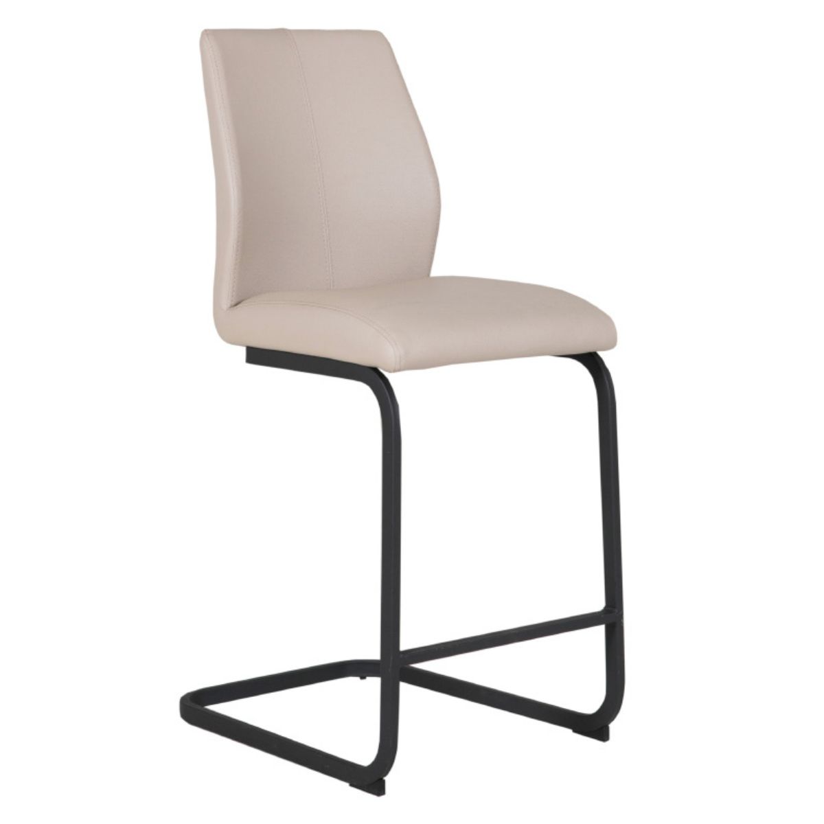 Avril Cantilever Bar Stool Beige - 1