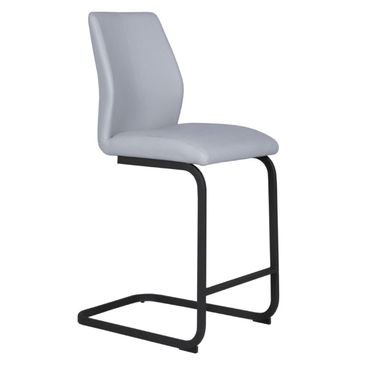 Avril Cantilever Bar Stool Grey - 1