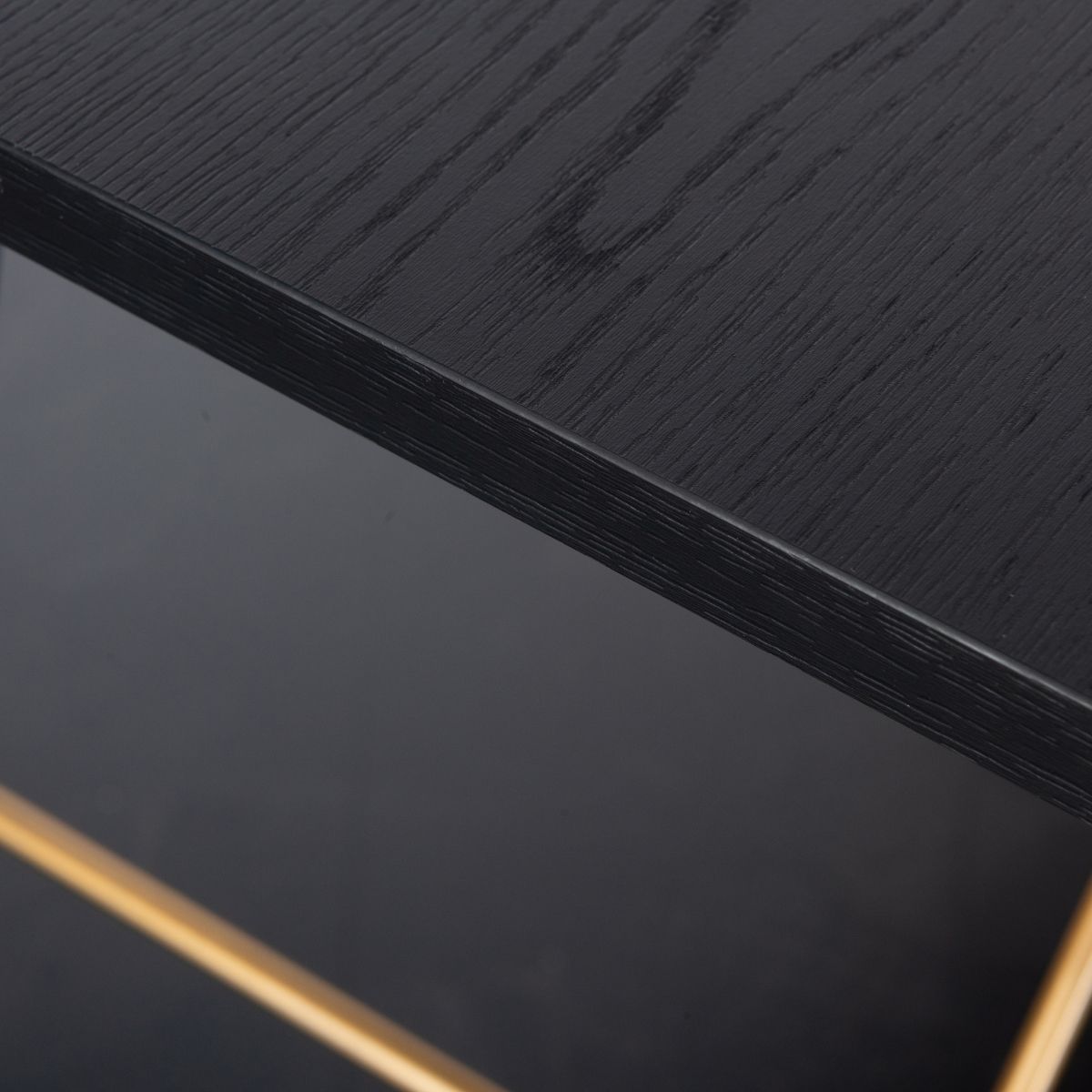 BAR-120-BK - Bulgary 1.2M Dining Table Black and Copper - 5