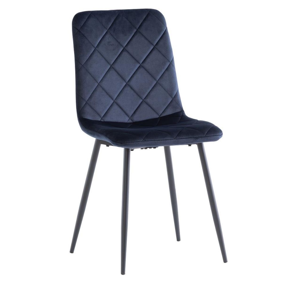 Billie diamond stitch velvet dining Chair