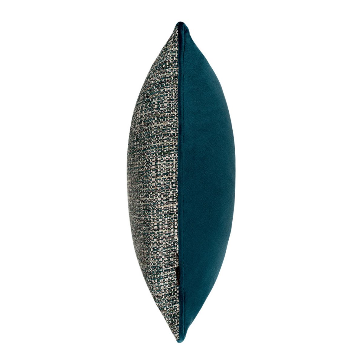 Beckett Watercolour Woven Jacquard Cushion Teal - 2