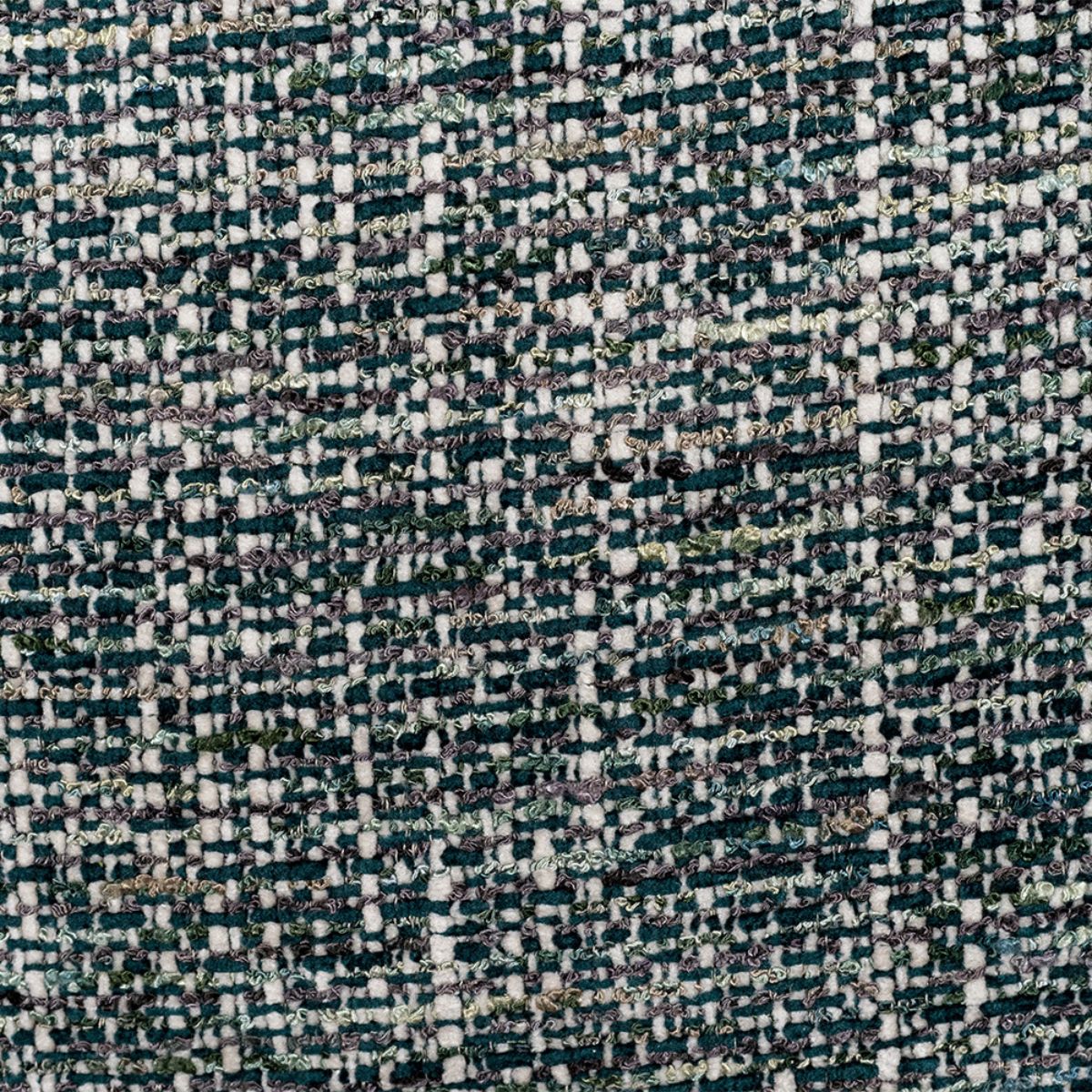 Beckett Watercolour Woven Jacquard Cushion Teal - 4