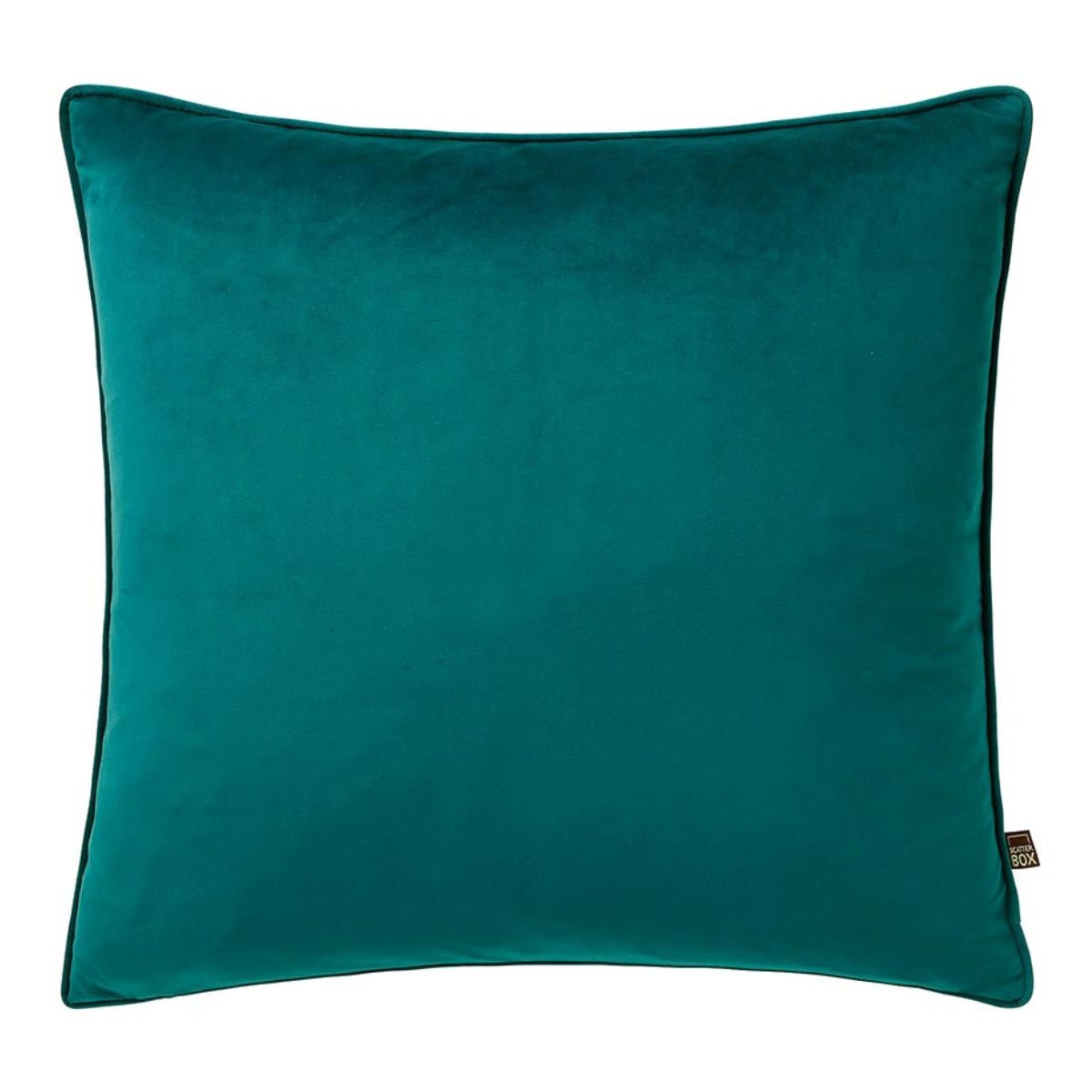 Teal Velour Cushion