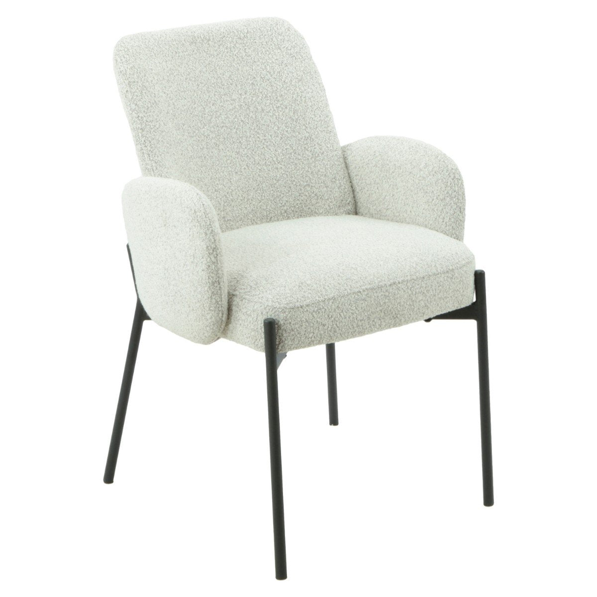 Bolney Soft Boucle Dining Chair - 1