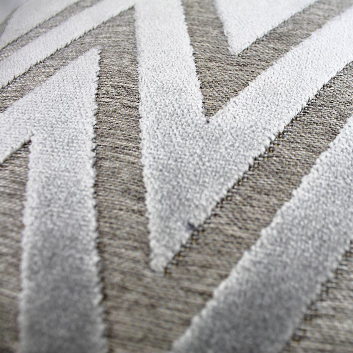 Bowie Silver Velvet Cushion - 3