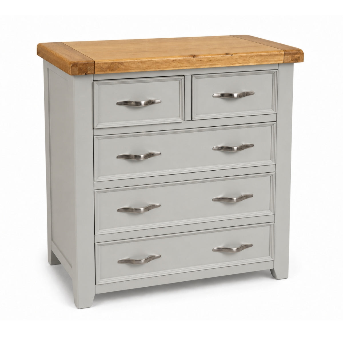 Canter Grey 5 Drawer Chest - 1