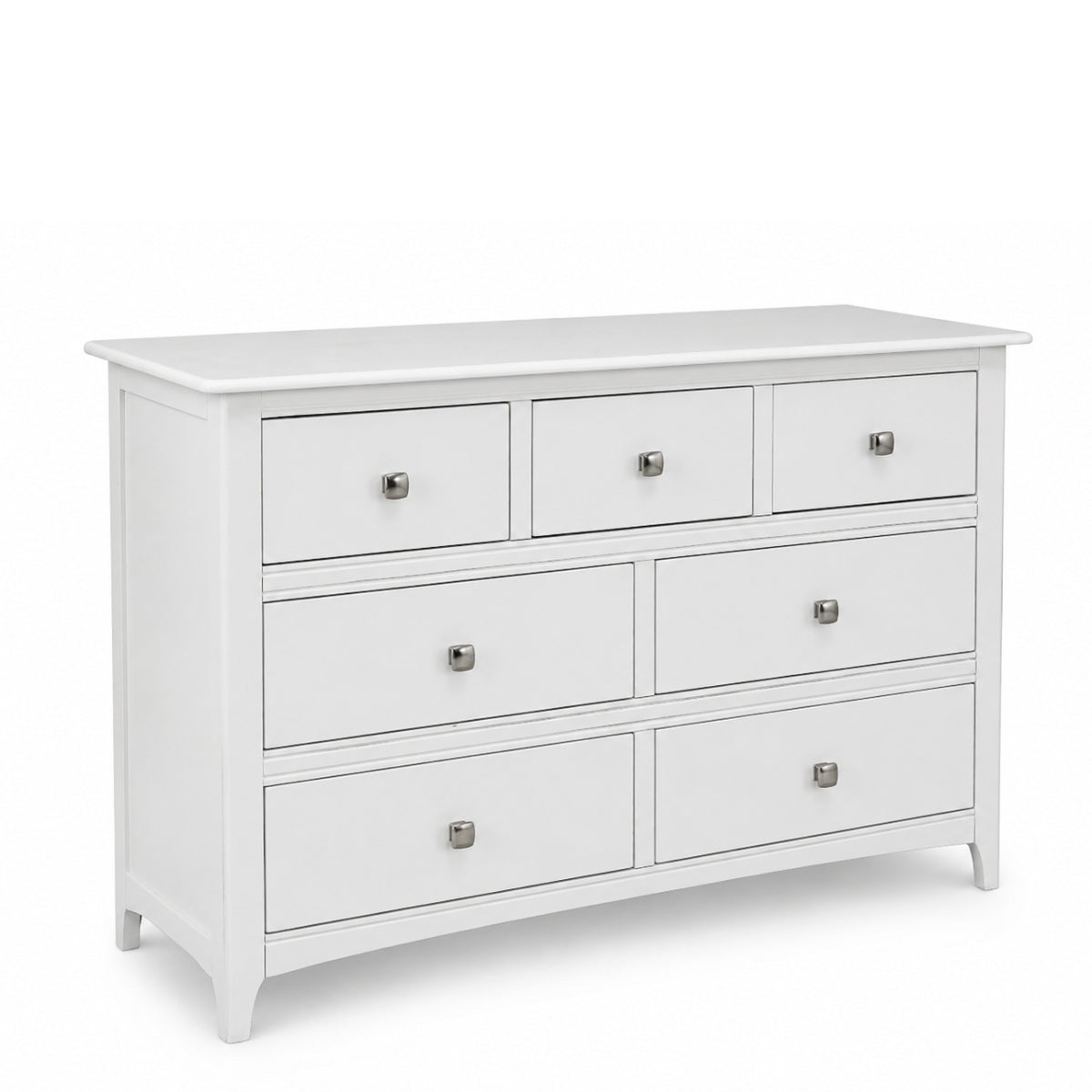 Causeway White 7 Drawer Chest - 1