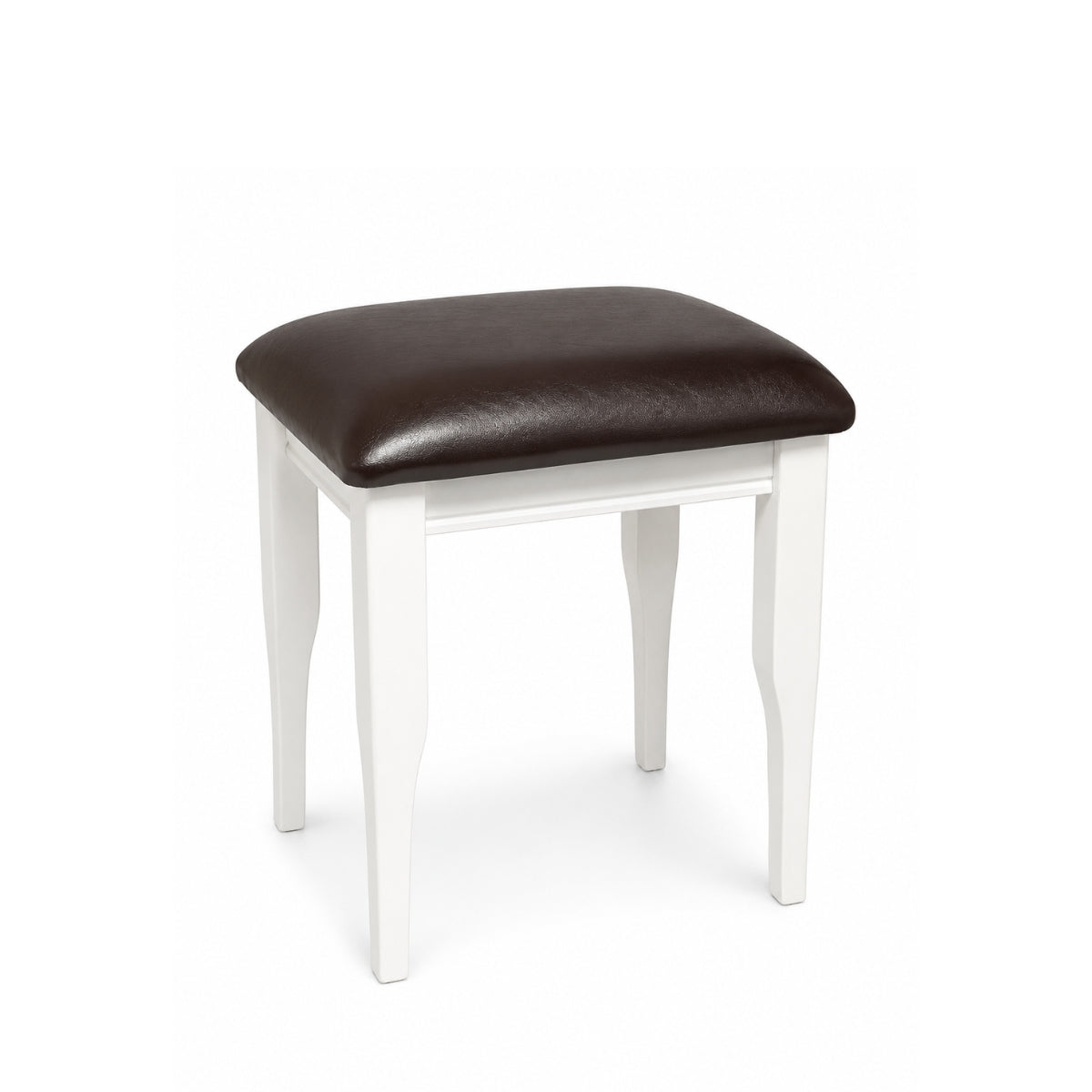 Causeway White Dressing Stool - 1