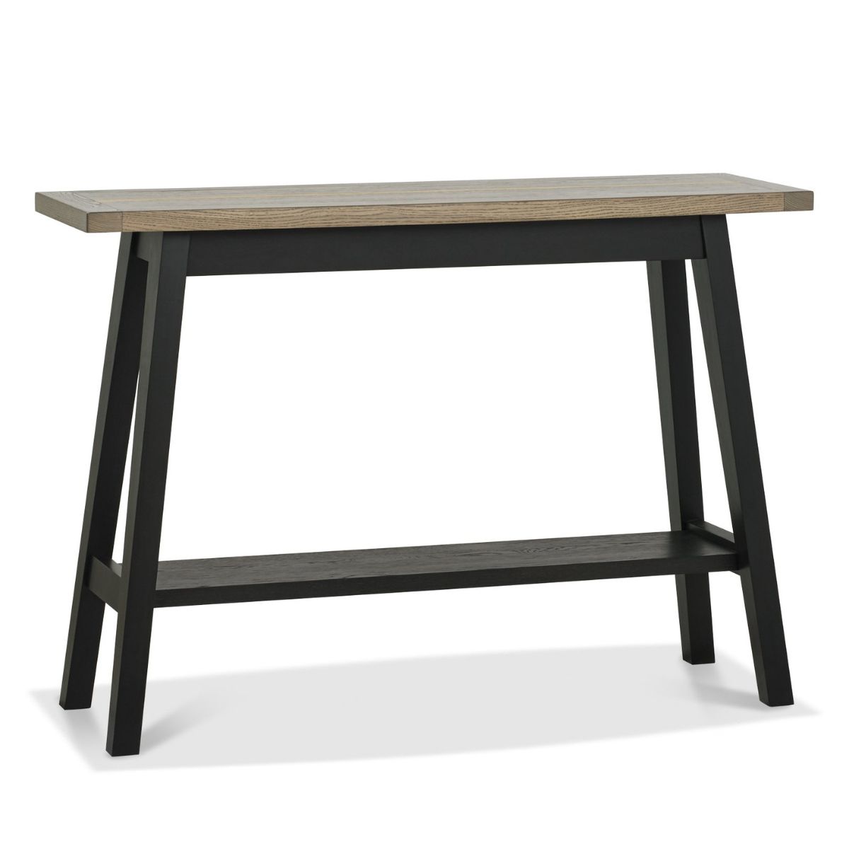 Chambery weathered oak console table