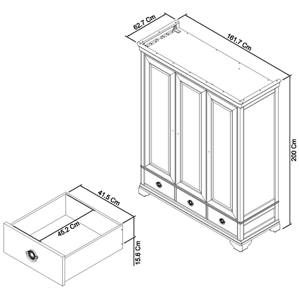 Chanel White Triple Wardrobe - 7
