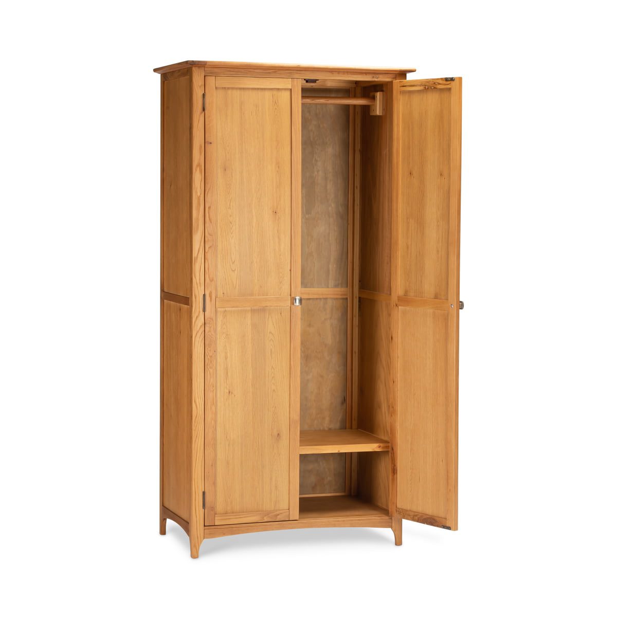 Lagan Oak Double Wardrobe