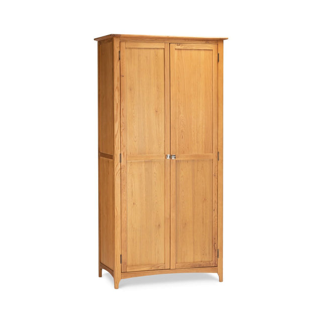 Lagan Oak Double Wardrobe