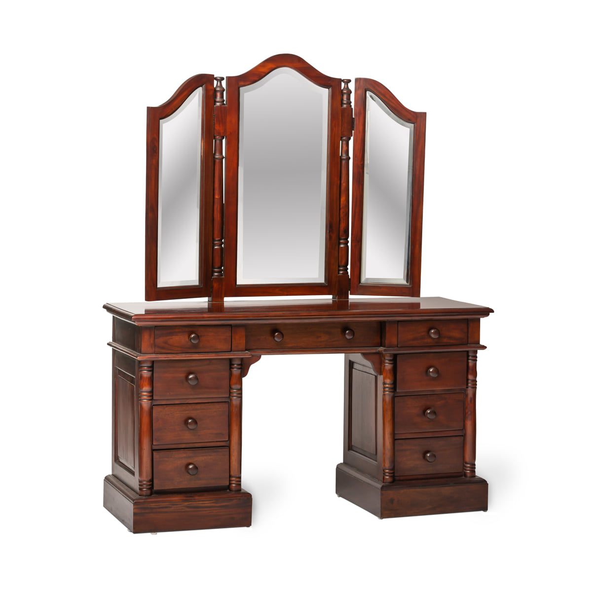 Classic Mahogany Dressing Table Set