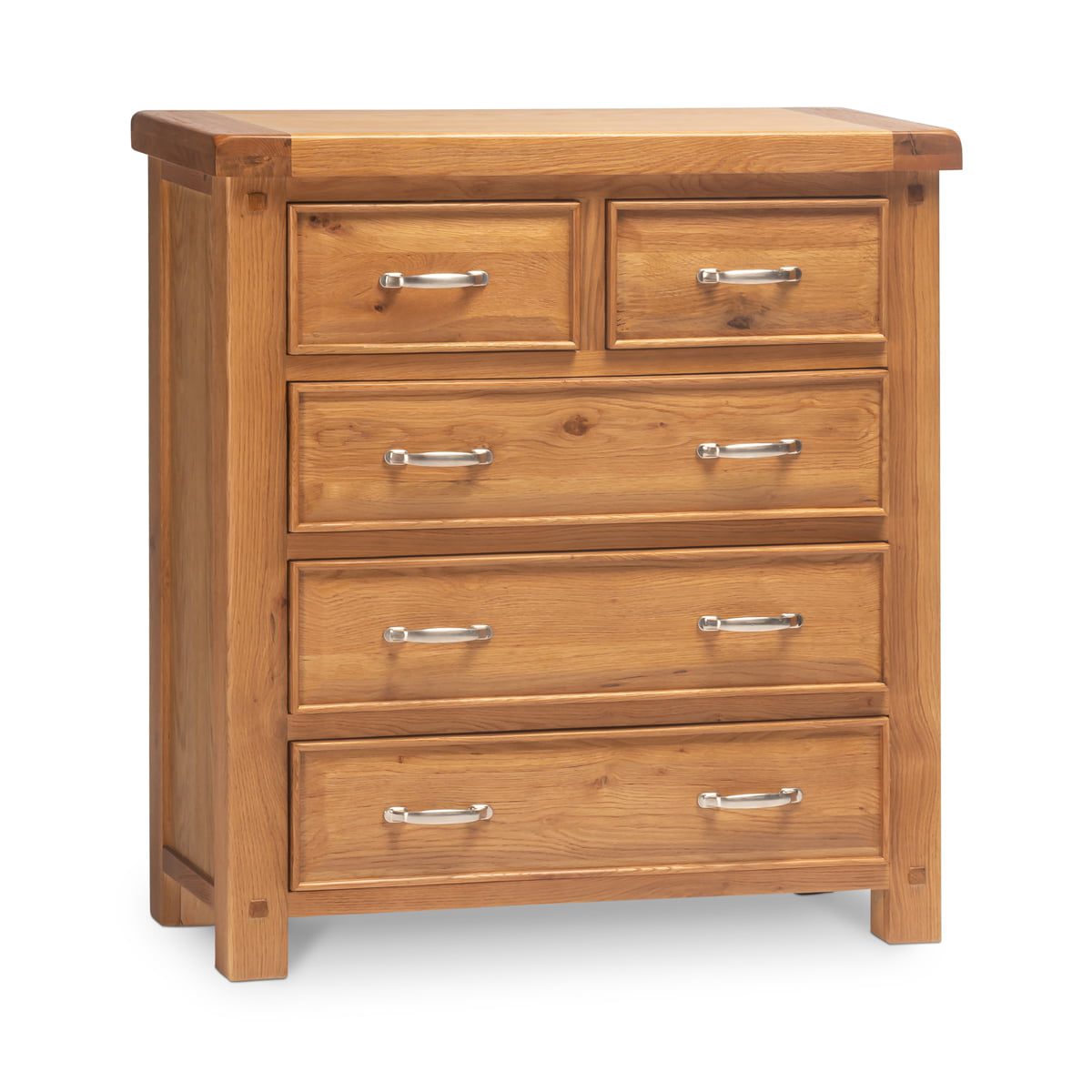 Wood 5 Drawer Dresser
