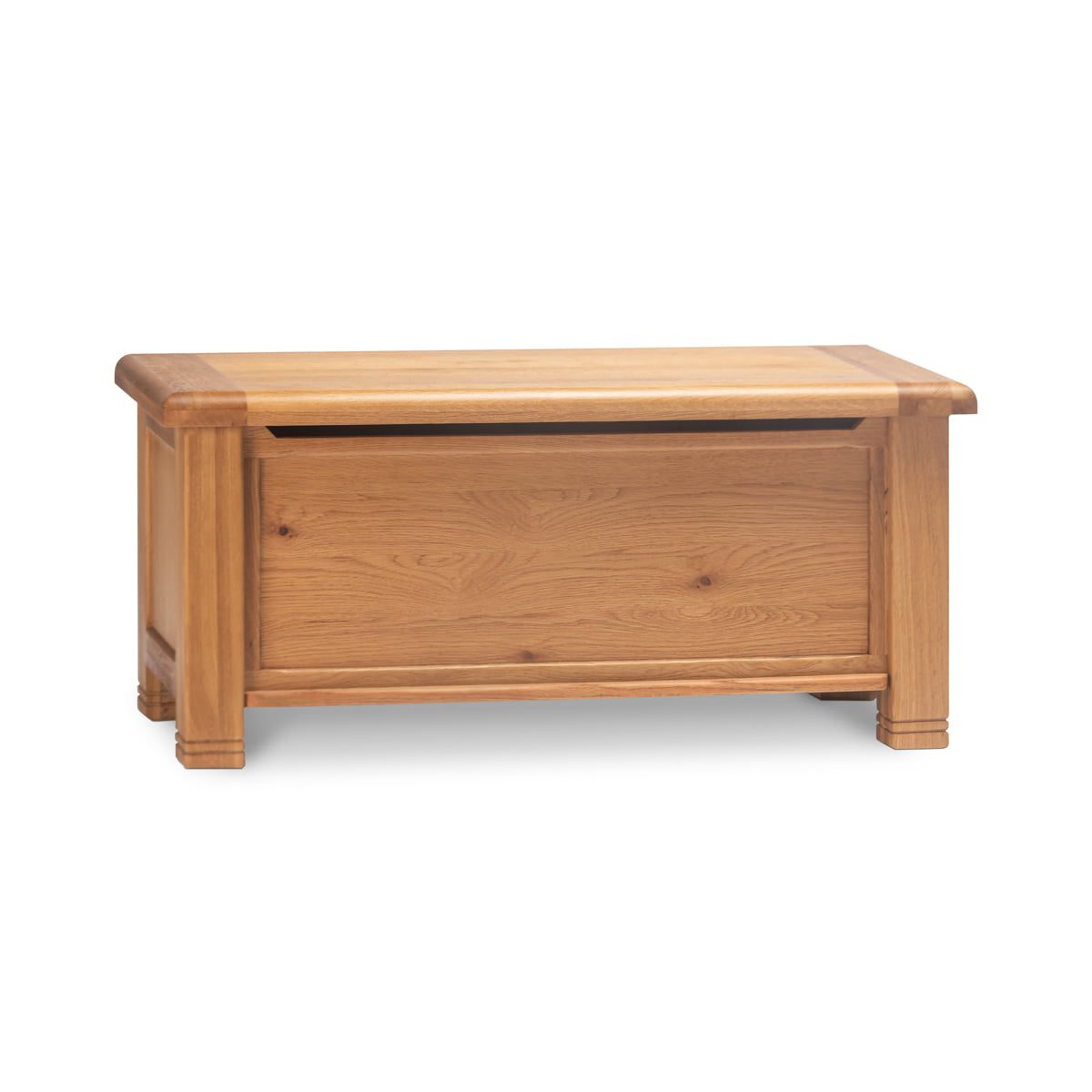 Solid Oak Blanket Box