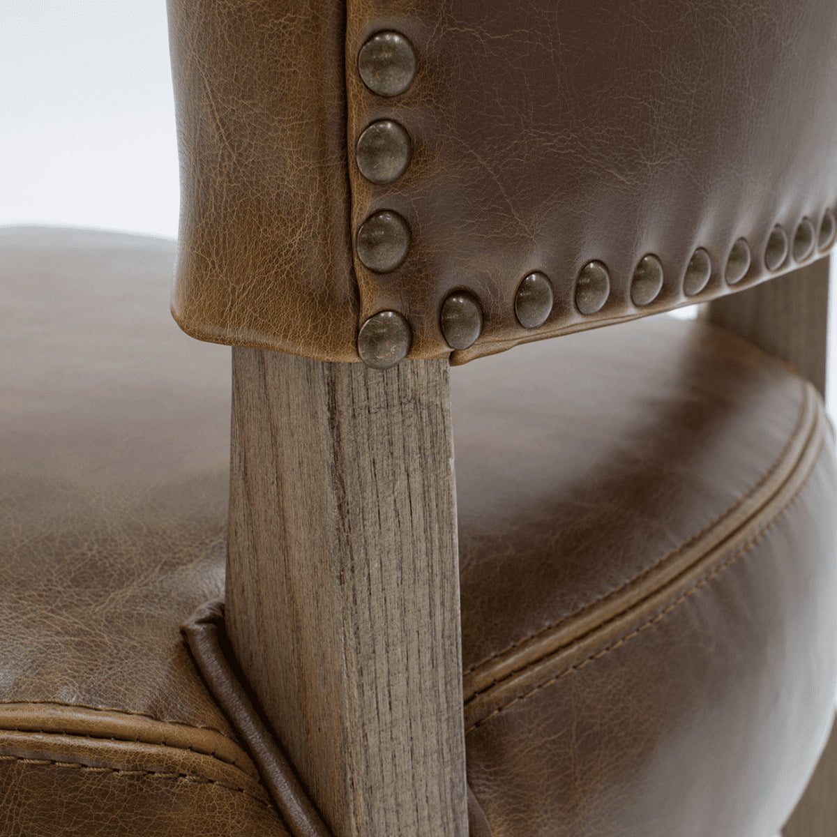 DUK-111-BR - Dinas Curved Leg Dining Chair - 5