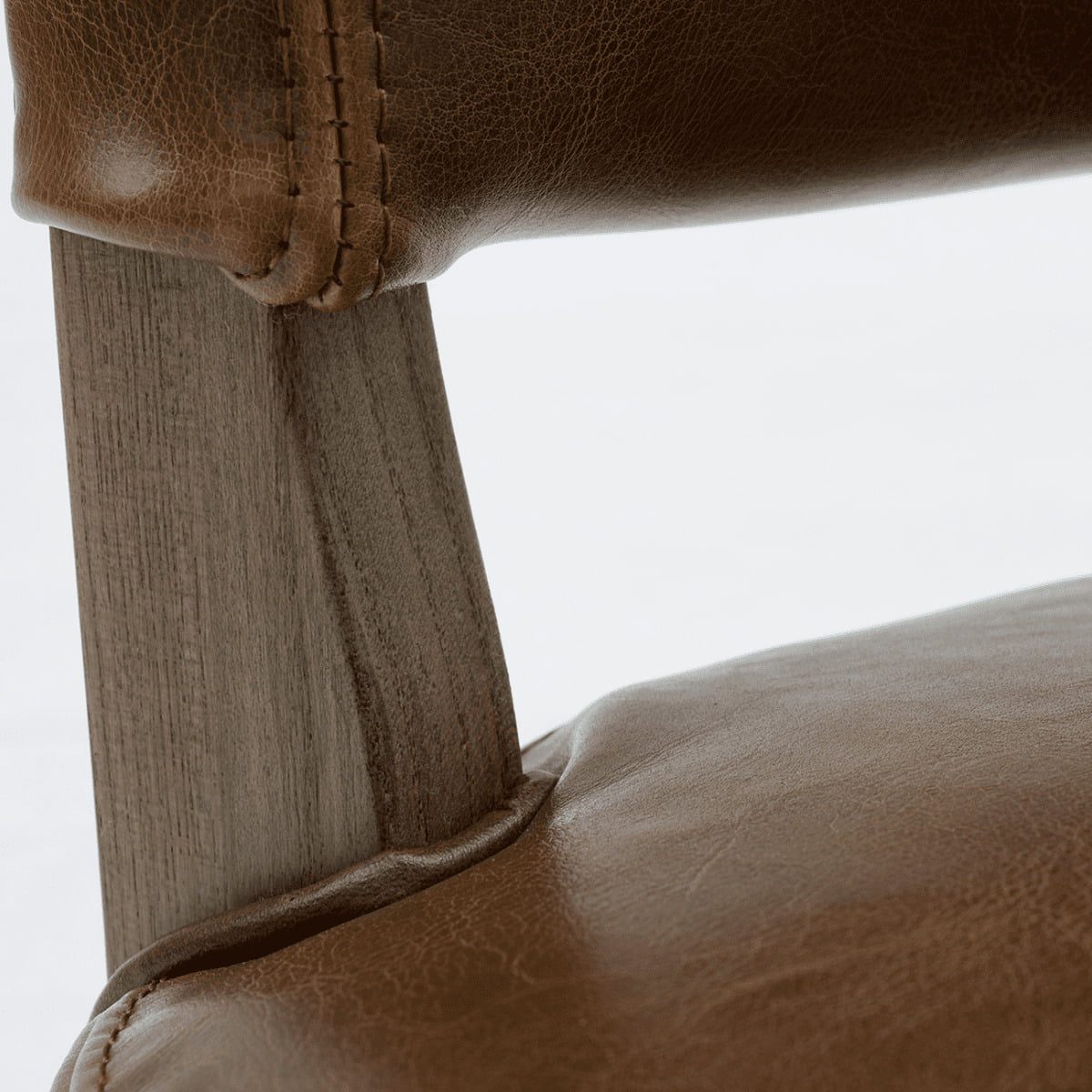 DUK-111-BR - Dinas Curved Leg Dining Chair - 6