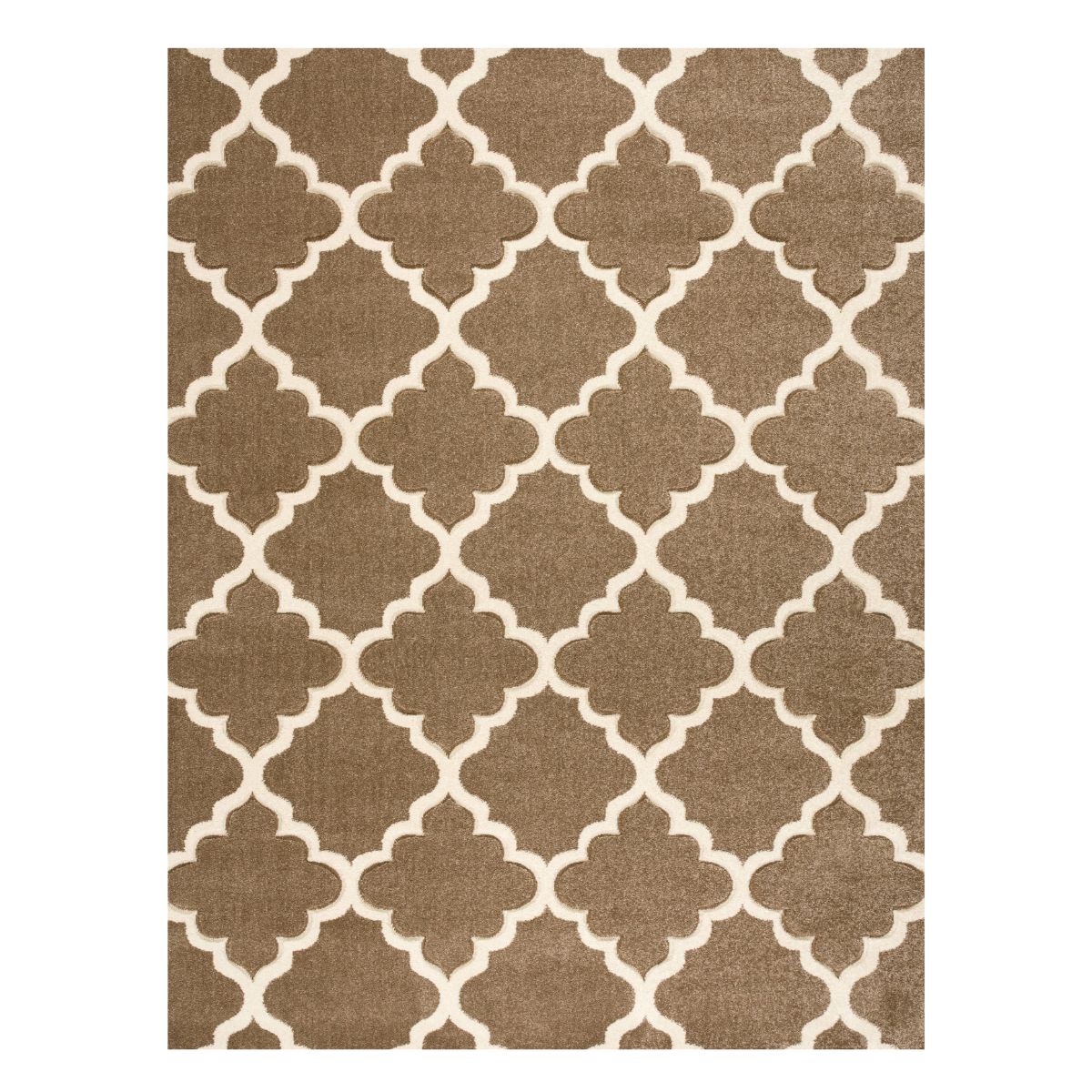 Darcy Geometric Rug Beige 1