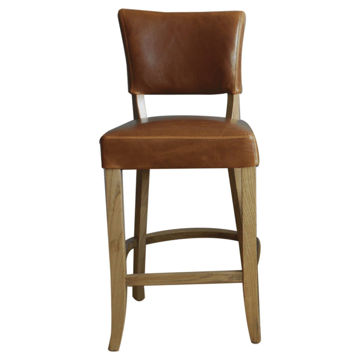 Dinas Solid Wood Bar Stool - 1