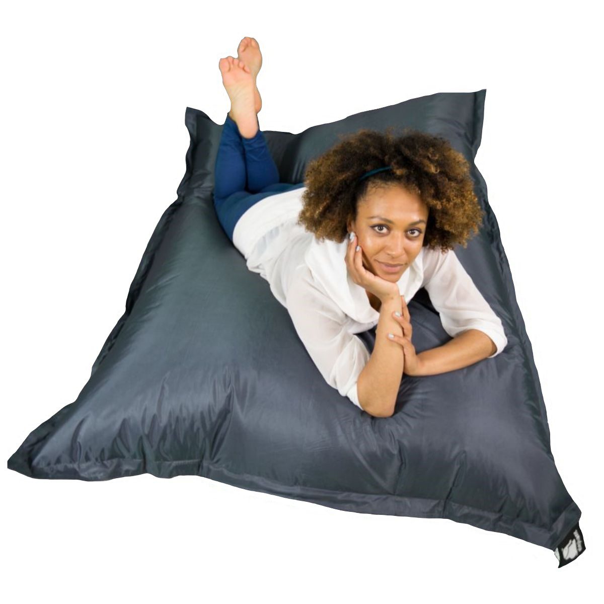 ELJUMBB-SKGY - Large Grey Jumbo Bean Bag - 3