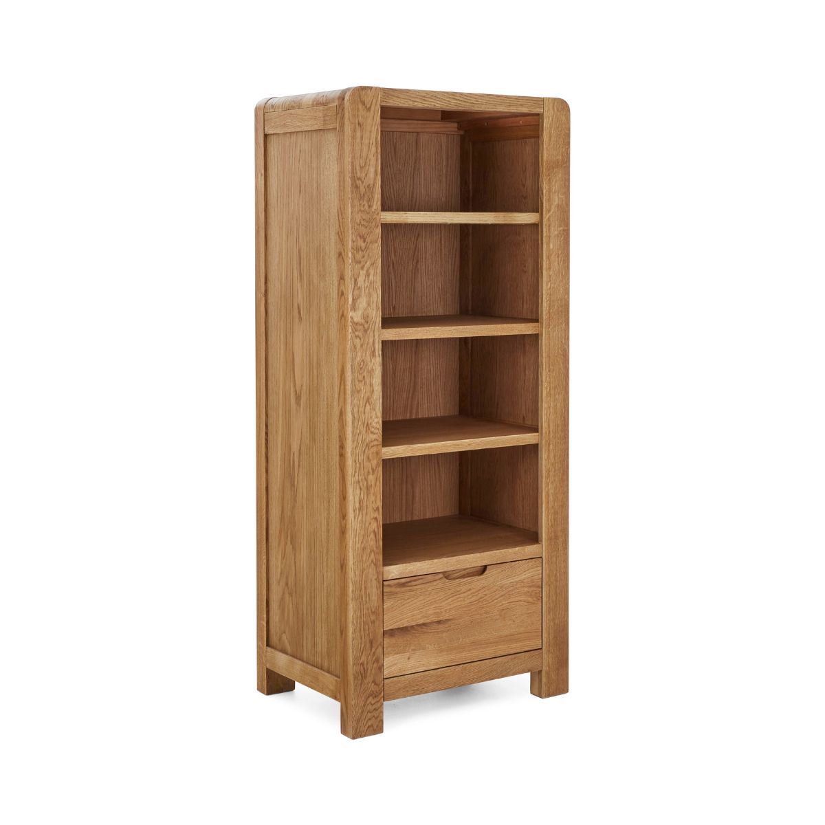 Eileen Oak 1 Drawer Bookcase - 1