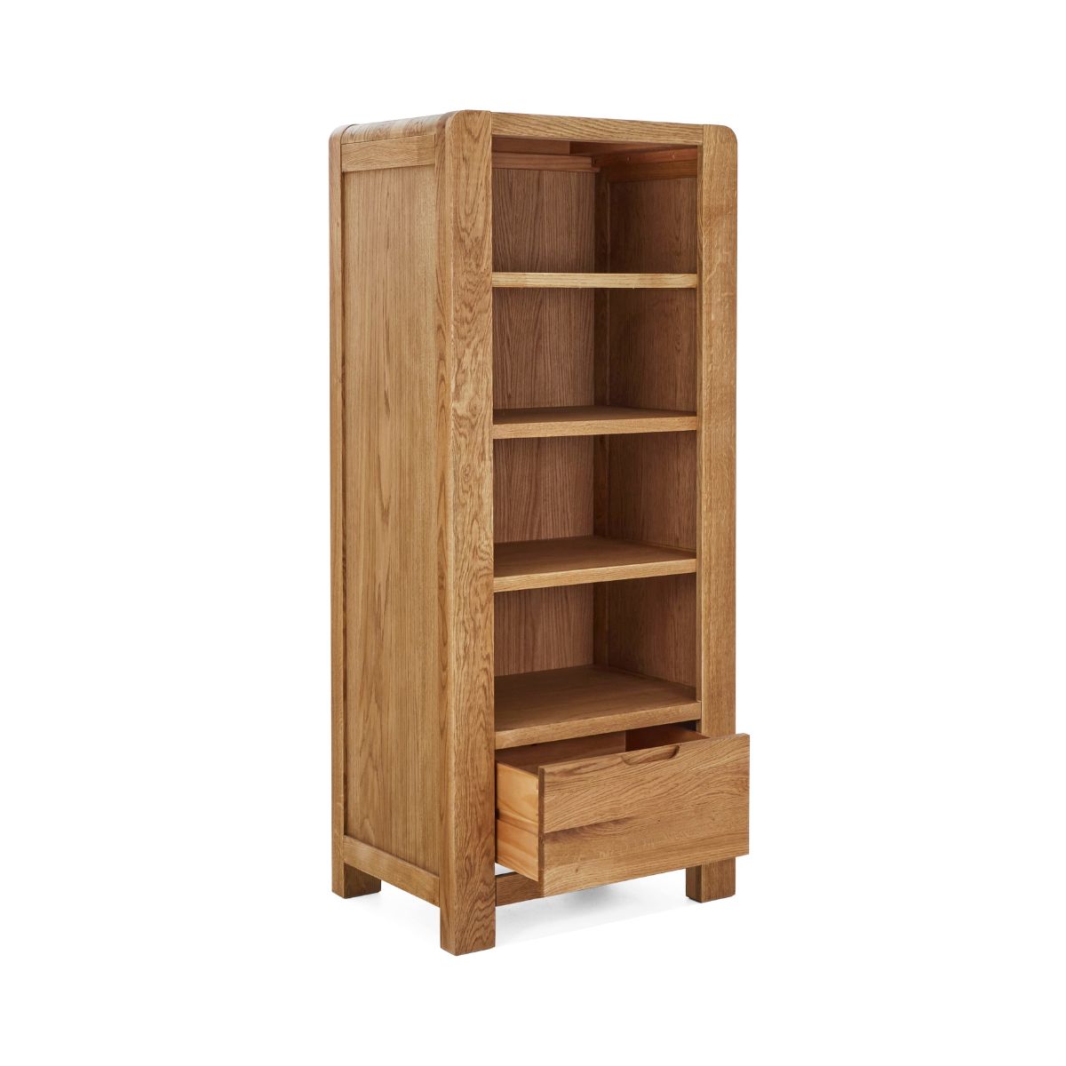 Eileen Oak 1 Drawer Bookcase - 3