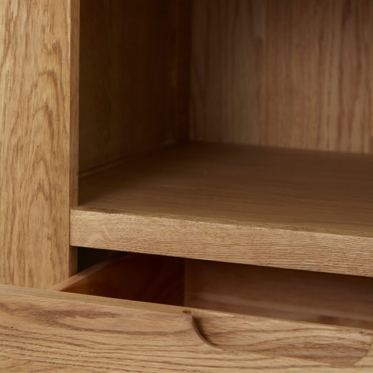 Eileen Oak 1 Drawer Bookcase - 5