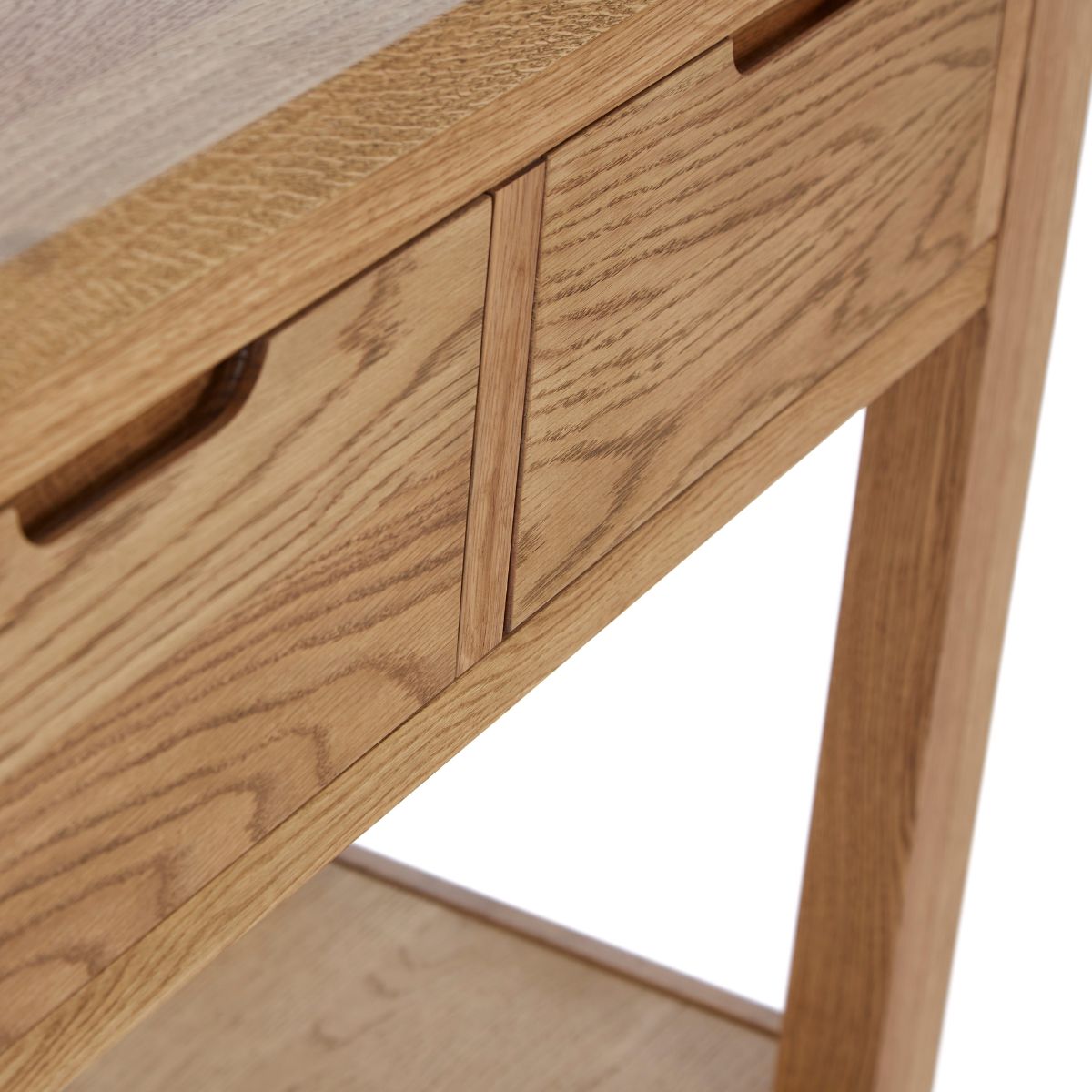 Eileen Oak Console Table - 5