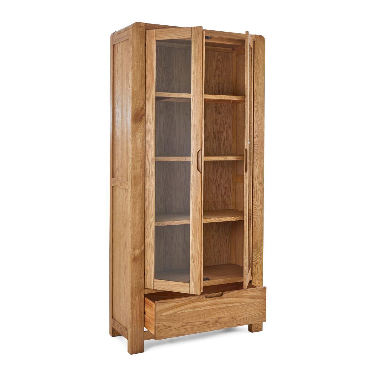 Eileen Oak Display Cabinet - 2