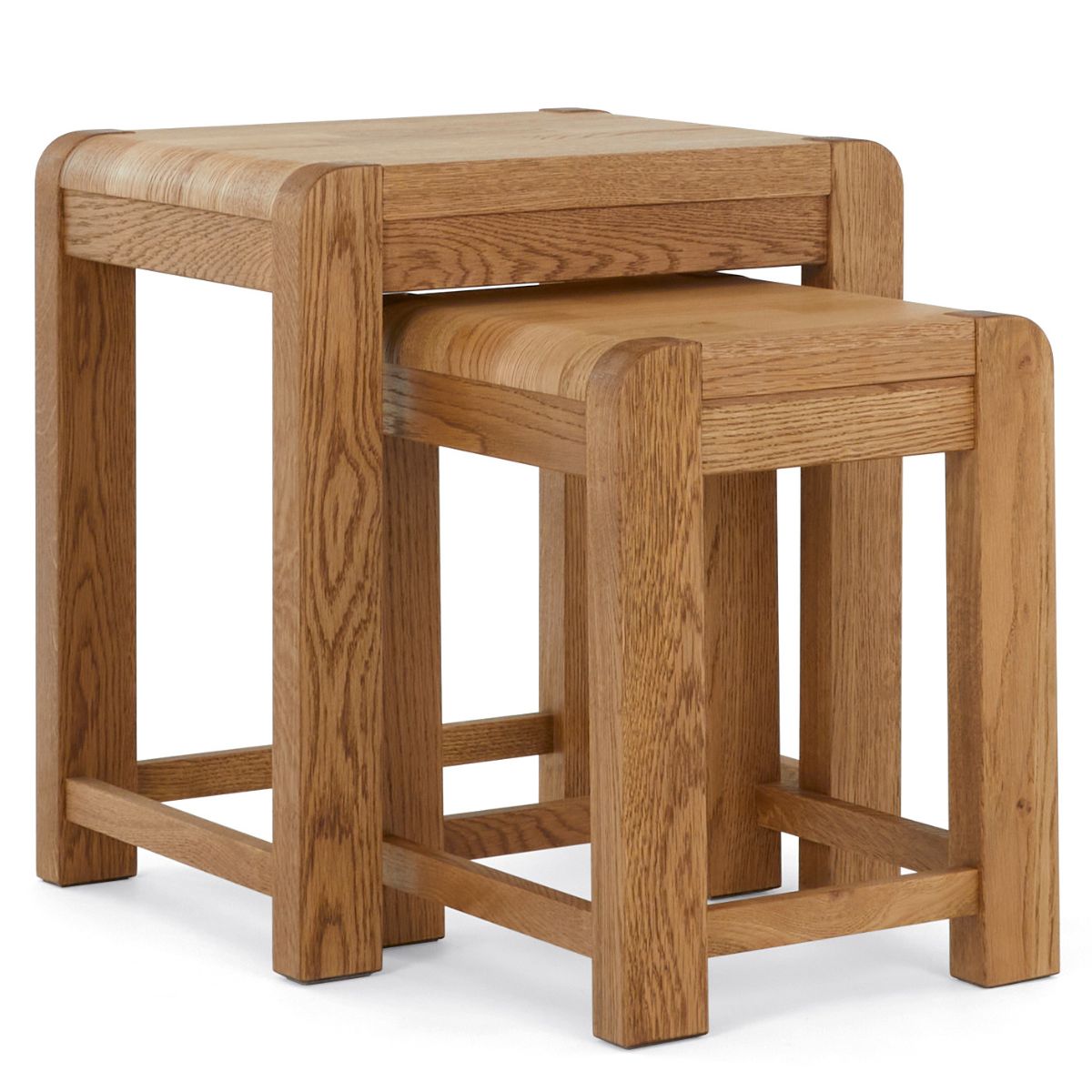 Eileen Oak Nest of Tables - 1