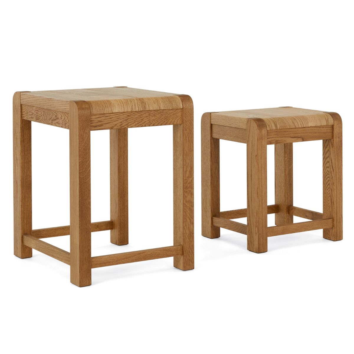 Eileen Oak Nest of Tables - 4